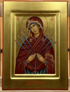 Богородица «Семистрельная» Образец 16