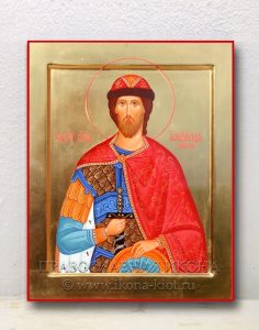 Икона «Александр Невский, великий князь» (образец №14)