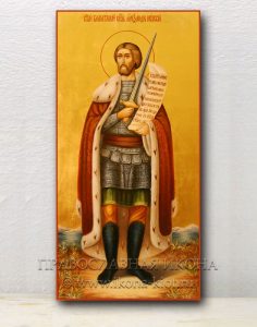 Икона «Александр Невский, великий князь» (образец №8)