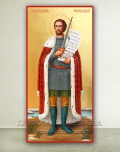 Икона «Александр Невский, великий князь» (образец №21)