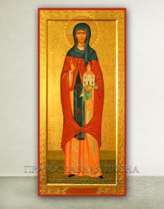 Икона «Ангелина Сербская» (образец №8)