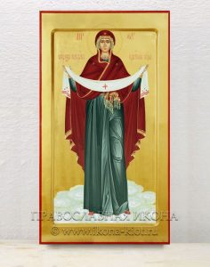Икона «Покров Пресвятой Богородицы» (образец №6)