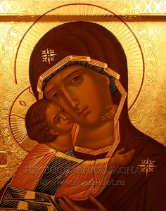 Икона «Владимирская Божия Матерь» (образец №17)