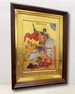 Икона «Георгий Победоносец (чудо о змие)» (образец №24)