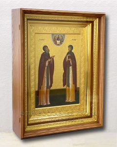 Икона «Кирилл и Мария Радонежские» (образец №11)