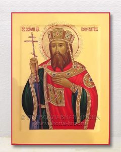 Икона «Константин Великий равноапостольный» (образец №14)
