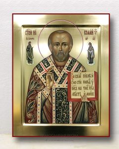 Икона «Николай Мирликийский, чудотворец» (образец №14)