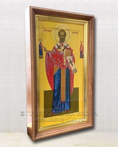 Икона «Николай чудотворец, Мирликийский» (образец №66)