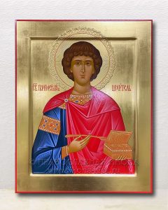 Икона «Пантелеймон целитель, великомученик» (образец №18)