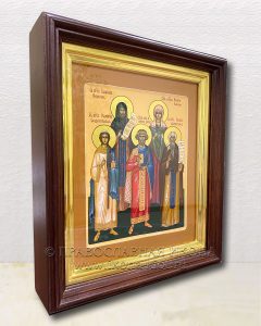 Семейная икона (5 фигур) (образец №2)