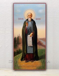 Икона «Сергий Радонежский, преподобный» (образец №17)