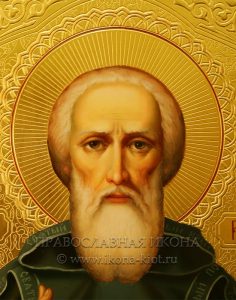 Икона «Сергий Радонежский, преподобный» (образец №24)