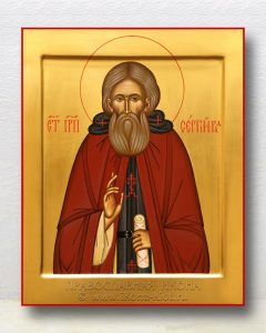 Икона «Сергий Радонежский, преподобный» (образец №44)