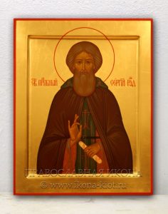 Икона «Сергий Радонежский, преподобный» (образец №5)