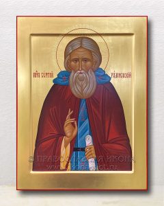 Икона «Сергий Радонежский, преподобный» (образец №72)