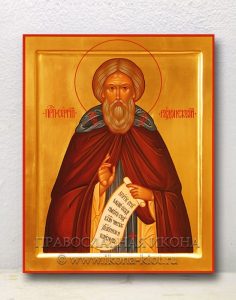 Икона «Сергий Радонежский, преподобный» (образец №8)
