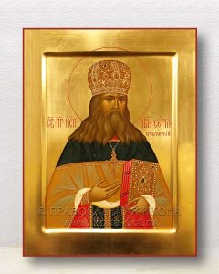 Икона «Сергий Сребрянский, преподобноисповедник»