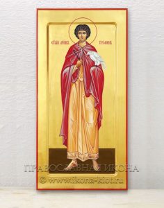 Икона «Трифон, святой мученик» (образец №4)